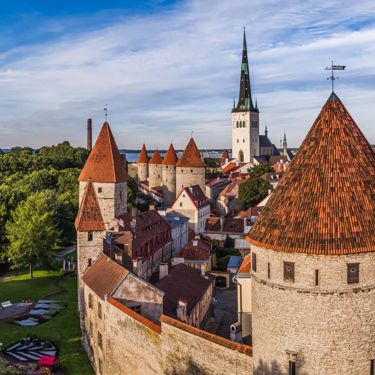 Remparts de Tallinn avec la Tallinn Card Rempart de Tallinn
